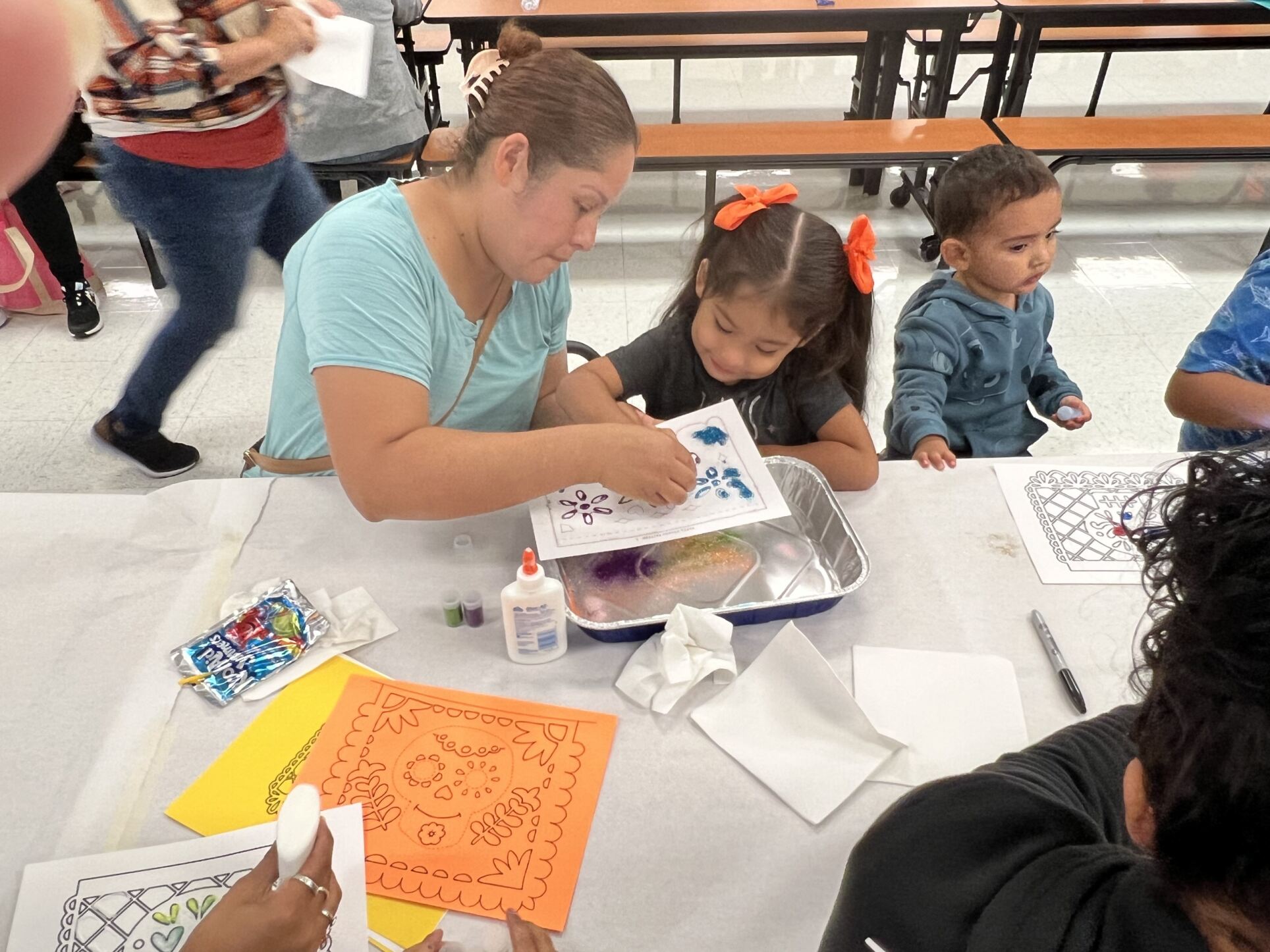 kids at event