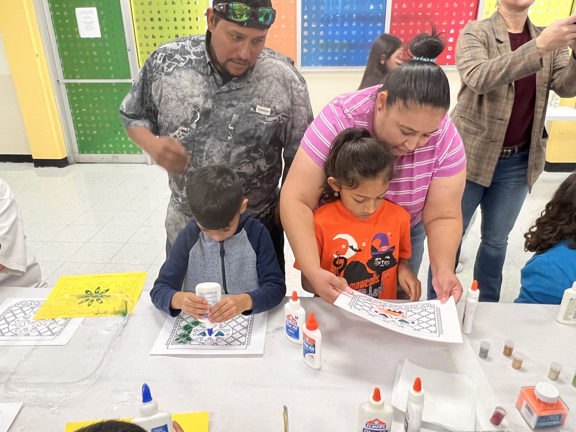 kids at event