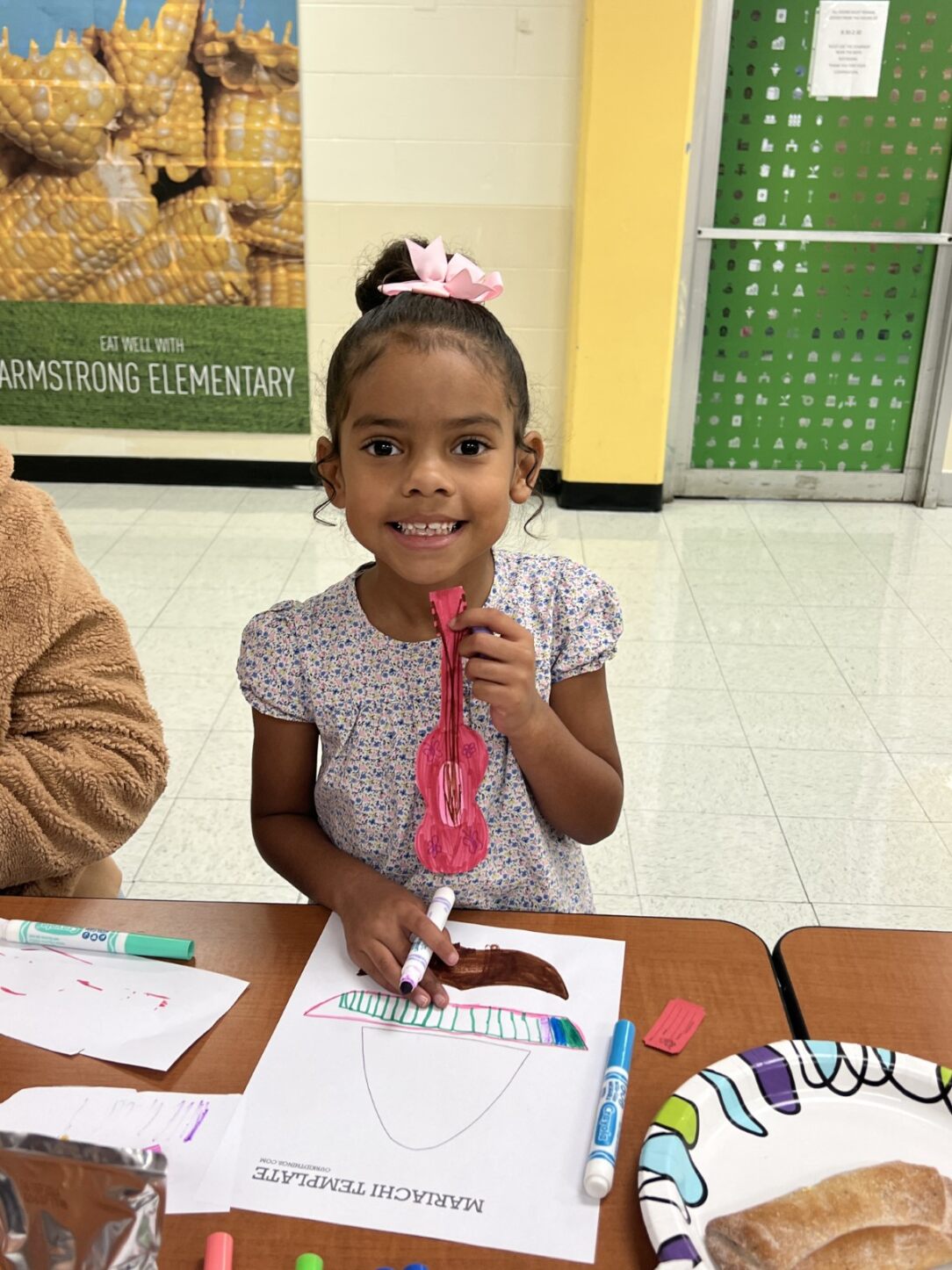 kids at art event