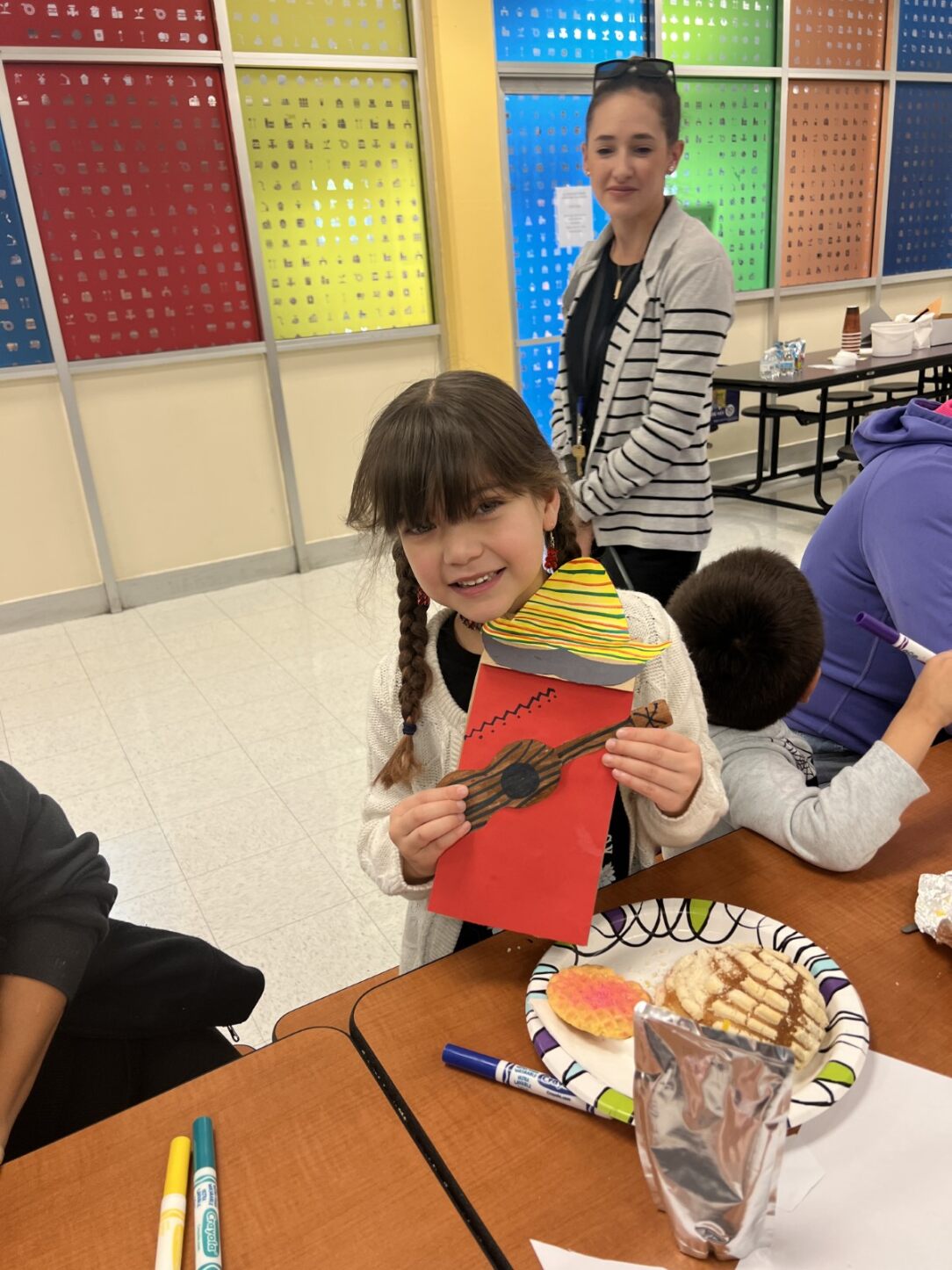 girl with her craft 